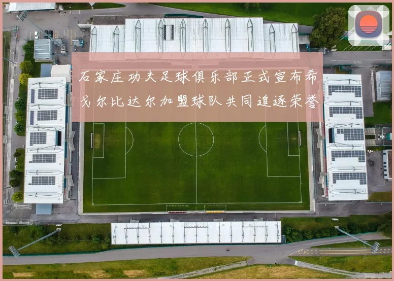 石家庄功夫足球俱乐部正式宣布希戈尔比达尔加盟球队共同追逐荣誉